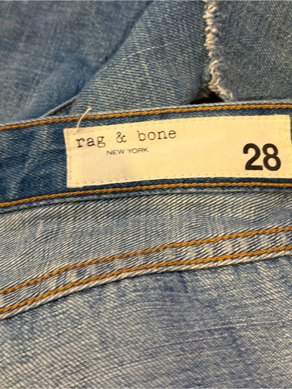 rag&bone Dre jean shorts, size 28, NWOT - Picture 7 of 9